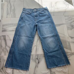 Veronica Beard Light Blue Flare Jeans